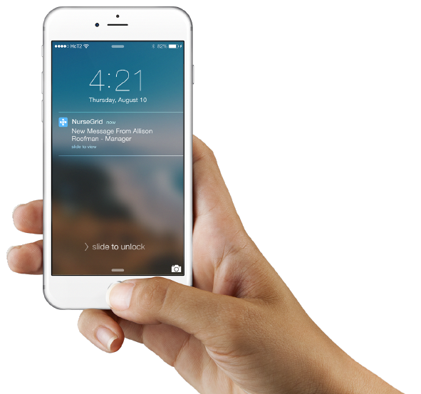NurseGrid mobile nurse app for nurse scheduling and communication